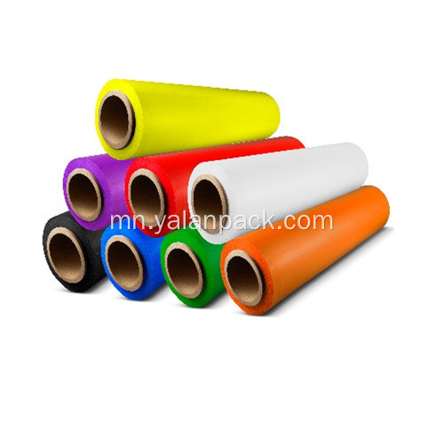 Colorful pe stretch film